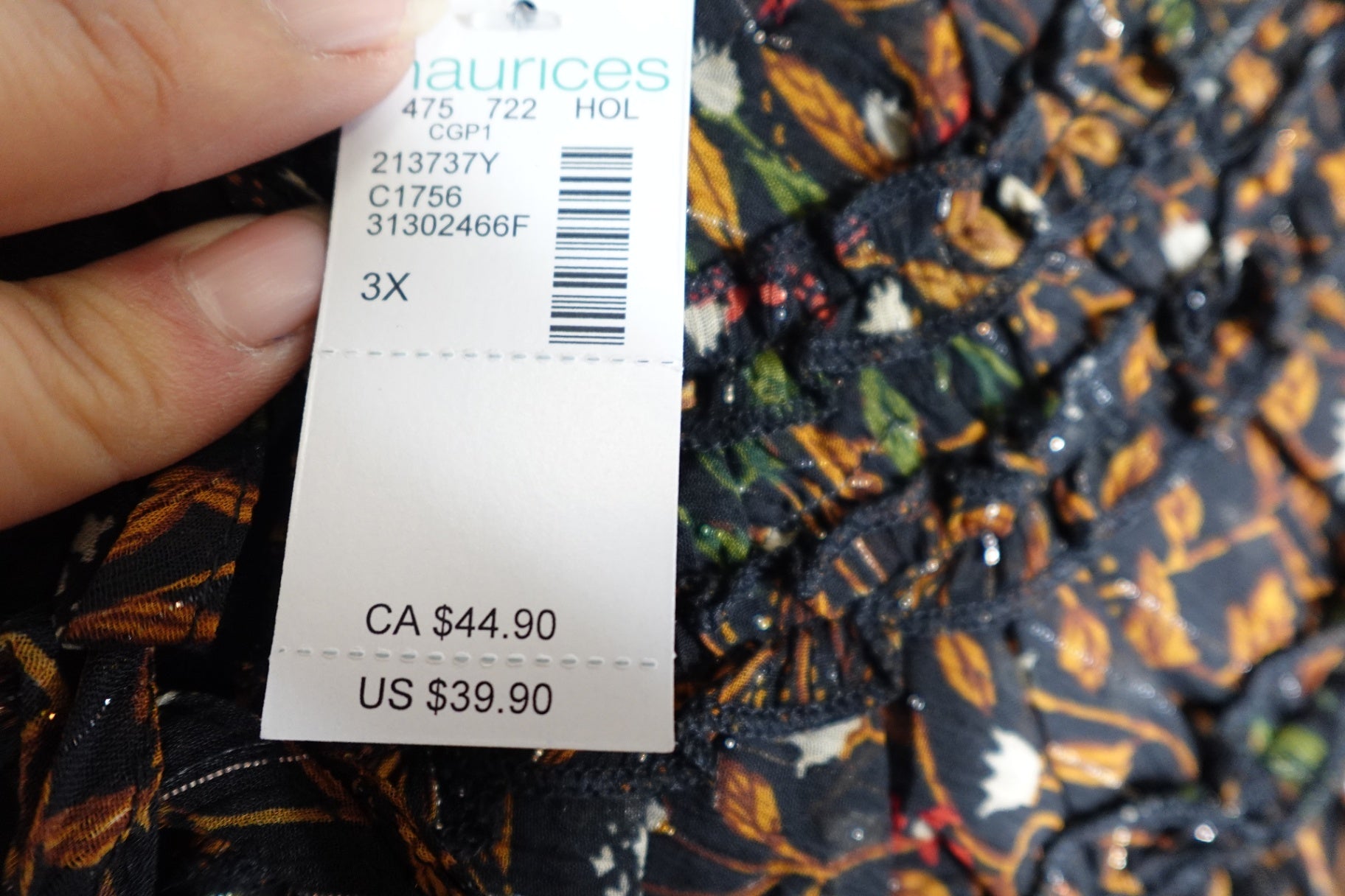 Maurices, NWT Long Sleeves Top, 3X