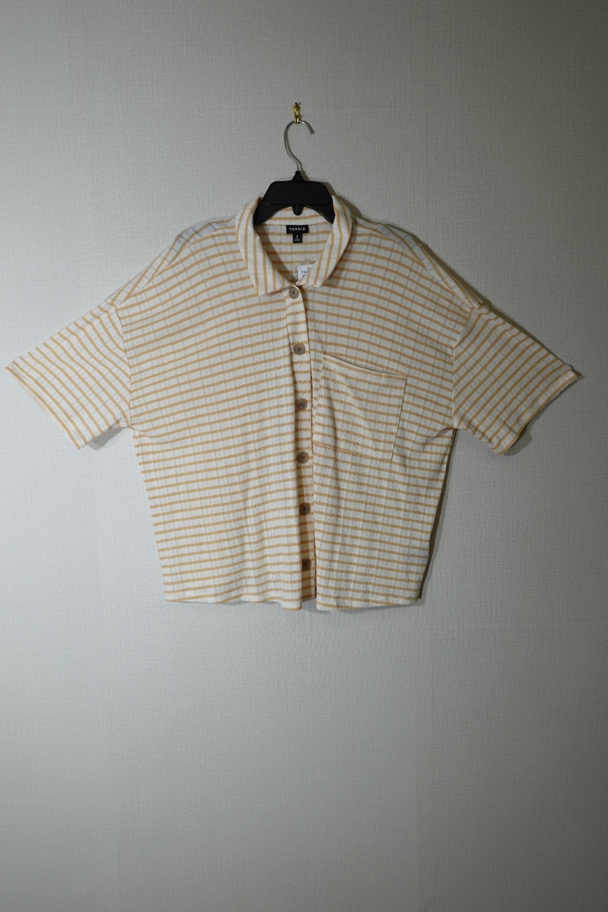 Torrid, NWT Short Sleeves Top, 18/20