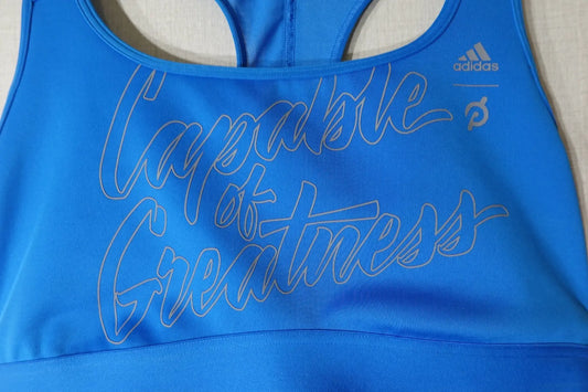 Adidas, Workout Top/Bra, Large Adidas Workout Top/Bra More To Love Consignment