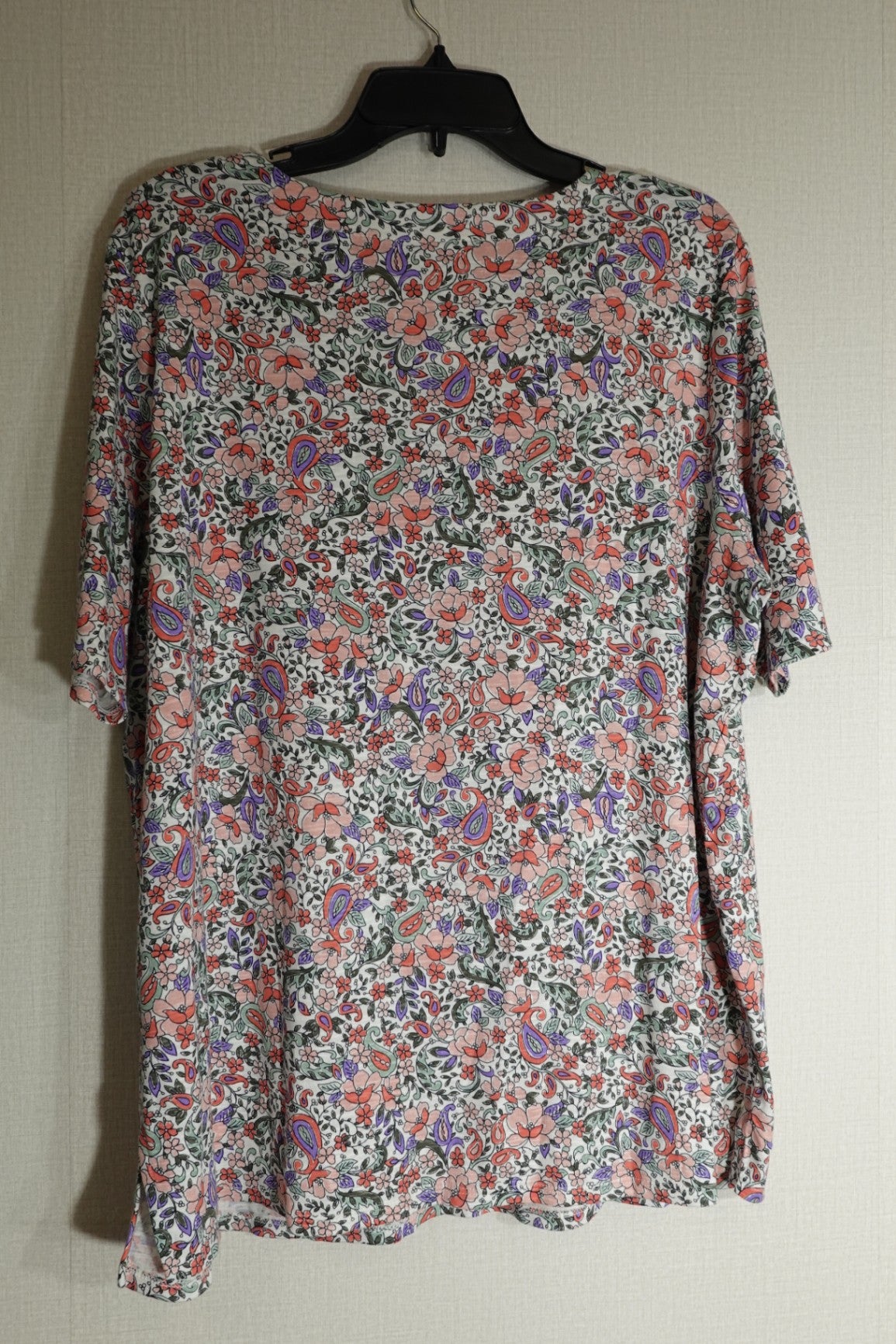 J jill, SHORT SLEEVED TOP, 2X