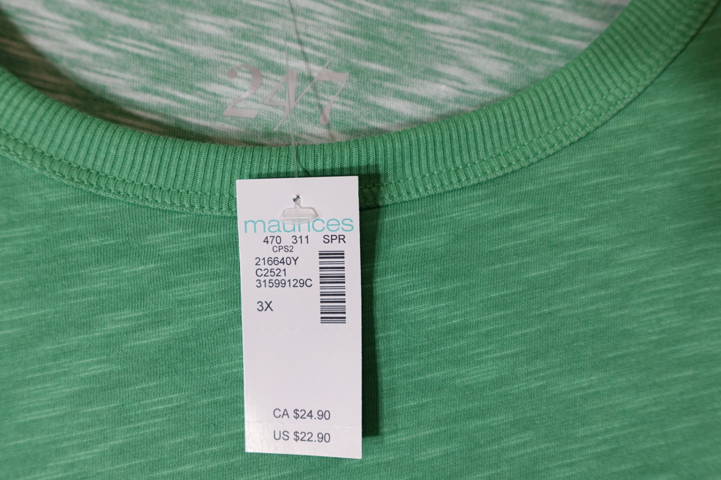 Maurices, NWT Short Sleeves Top, 3X