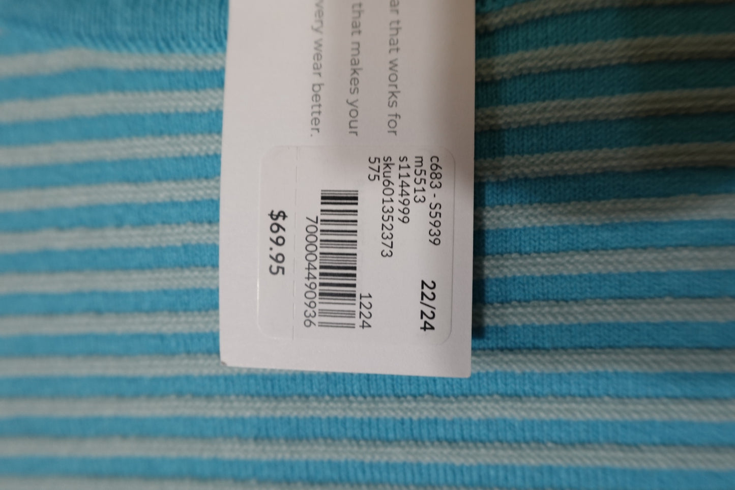 Livi, NWT Long Sleeves Top, 22/24
