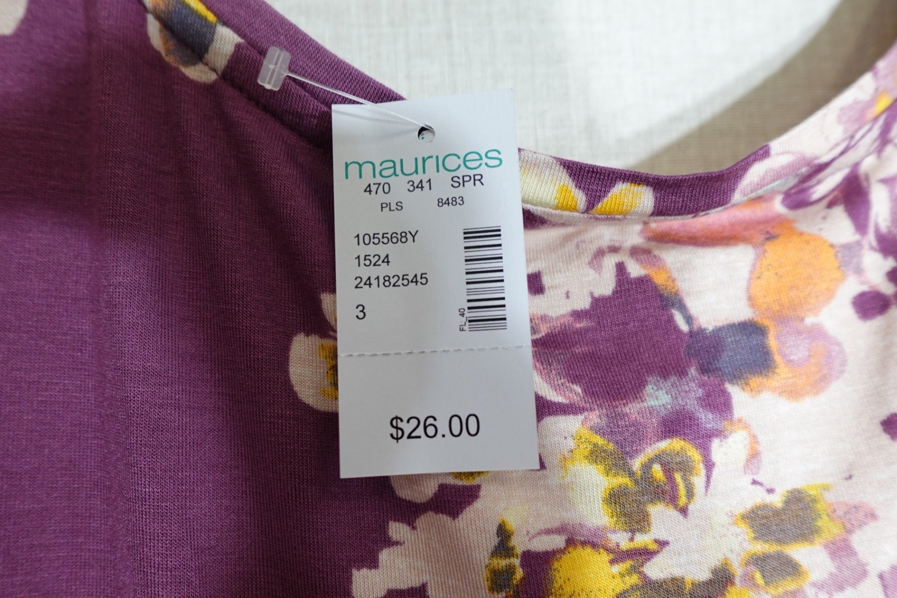 Maurices, NWT Short Sleeves Top, 3X