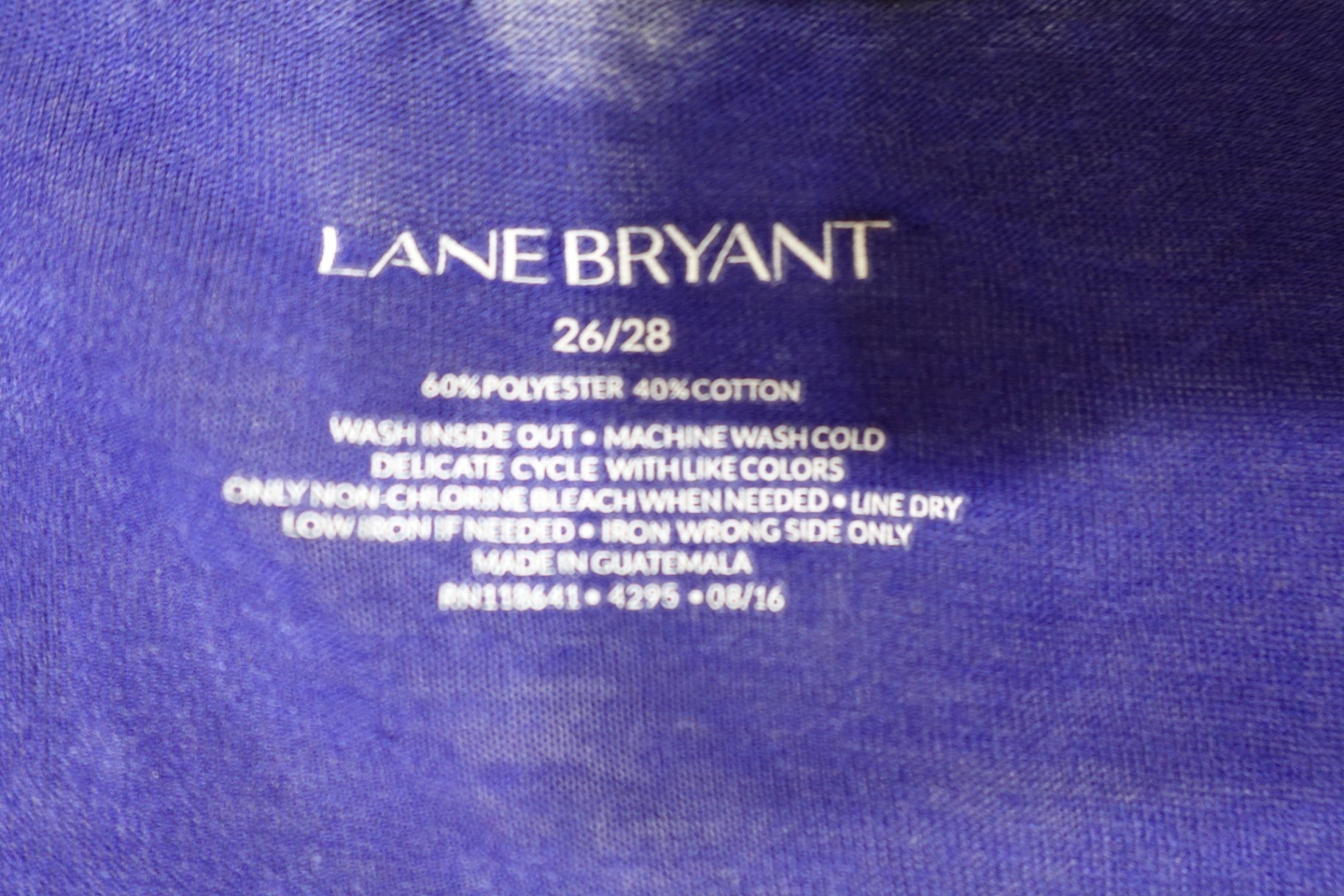 Lane Bryant, NEW 3/4 Sleeve Top, 26/28