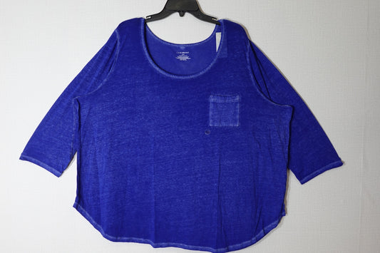 Lane Bryant, NEW 3/4 Sleeve Top, 26/28