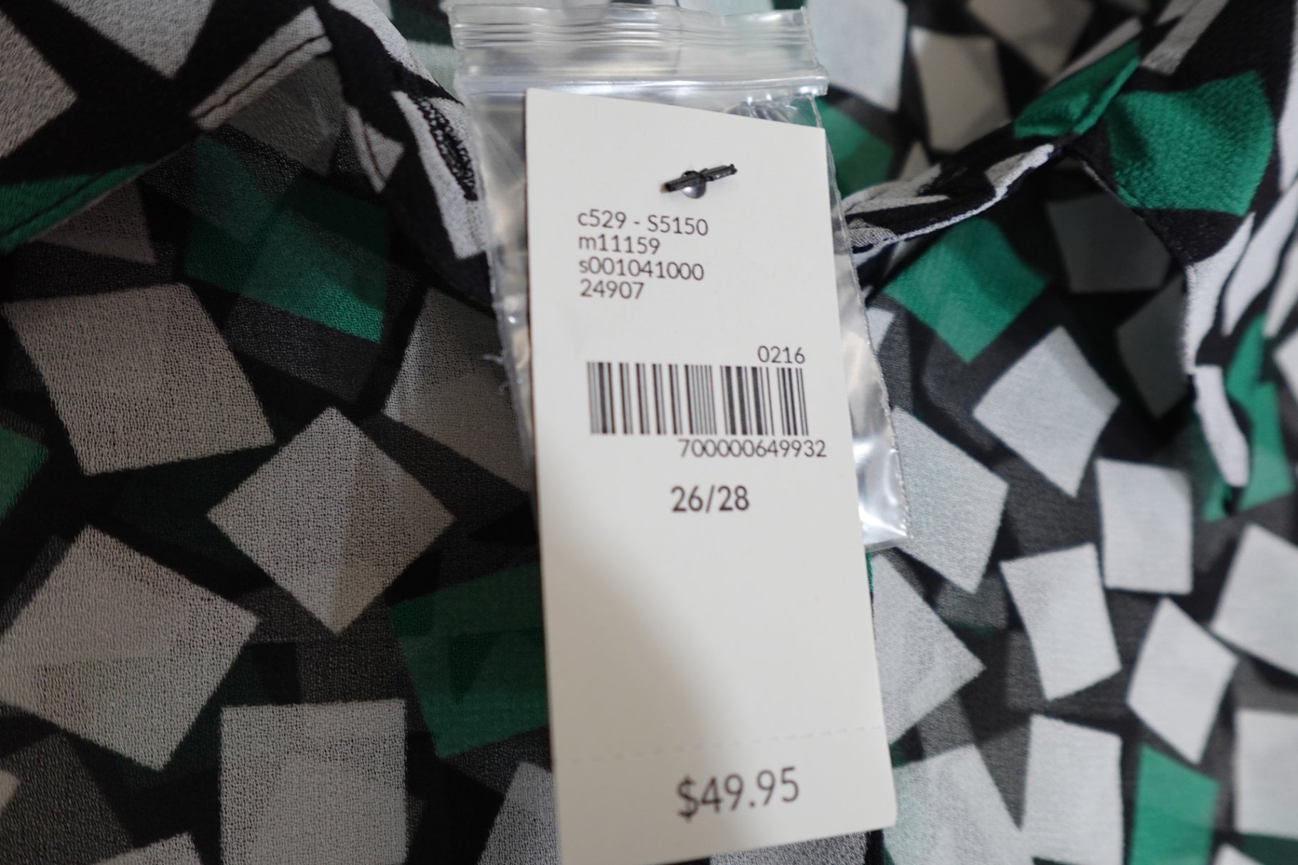 Lane Bryant, NEW 3/4 Sleeve Top, 26/28