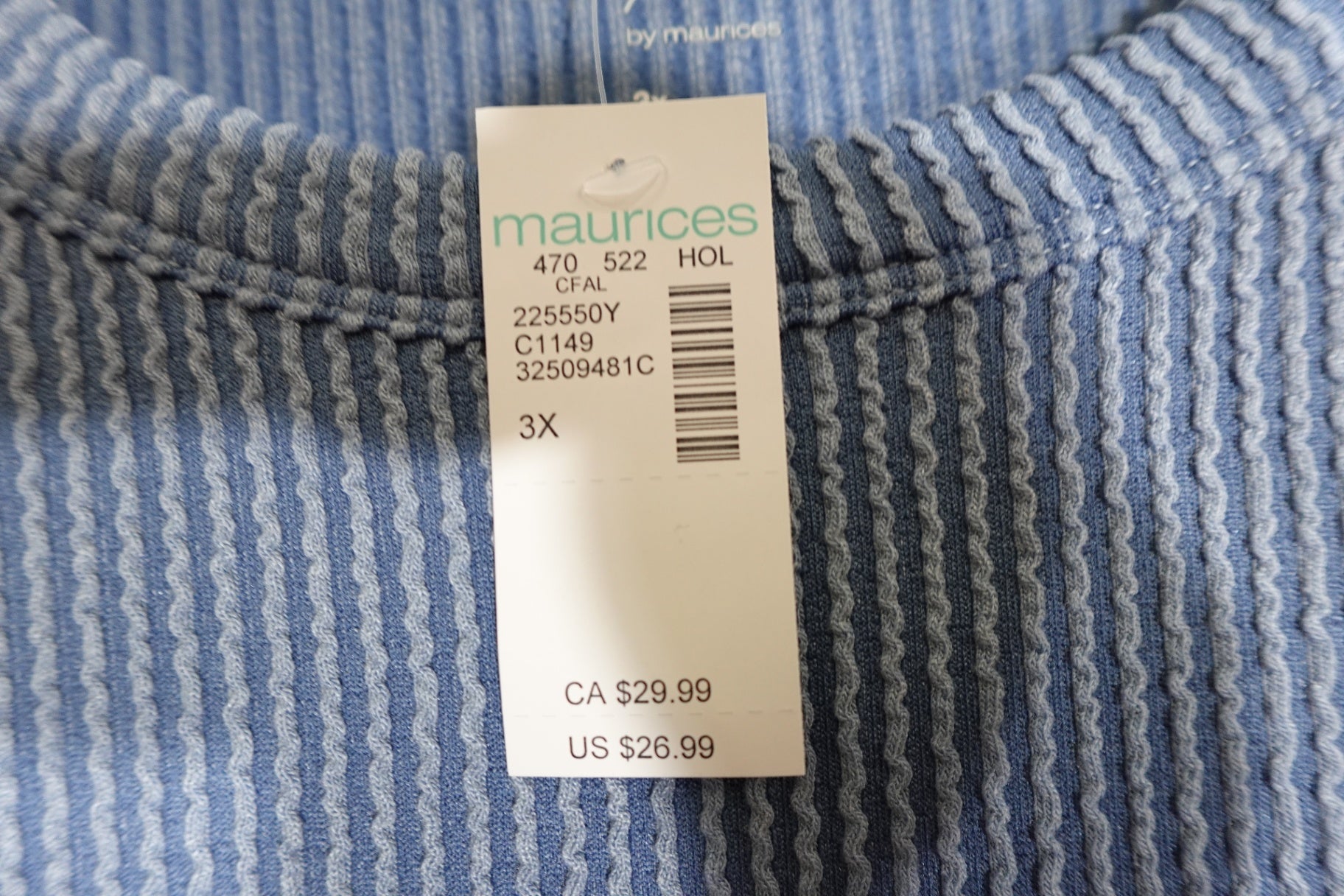 Maurices 24/7, NWT Long Sleeves Top, 3X