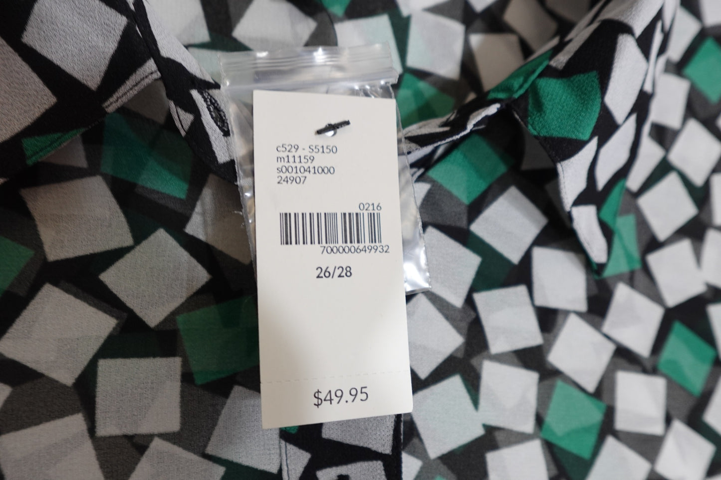 Lane Bryant, NEW 3/4 Sleeve Top, 26/28