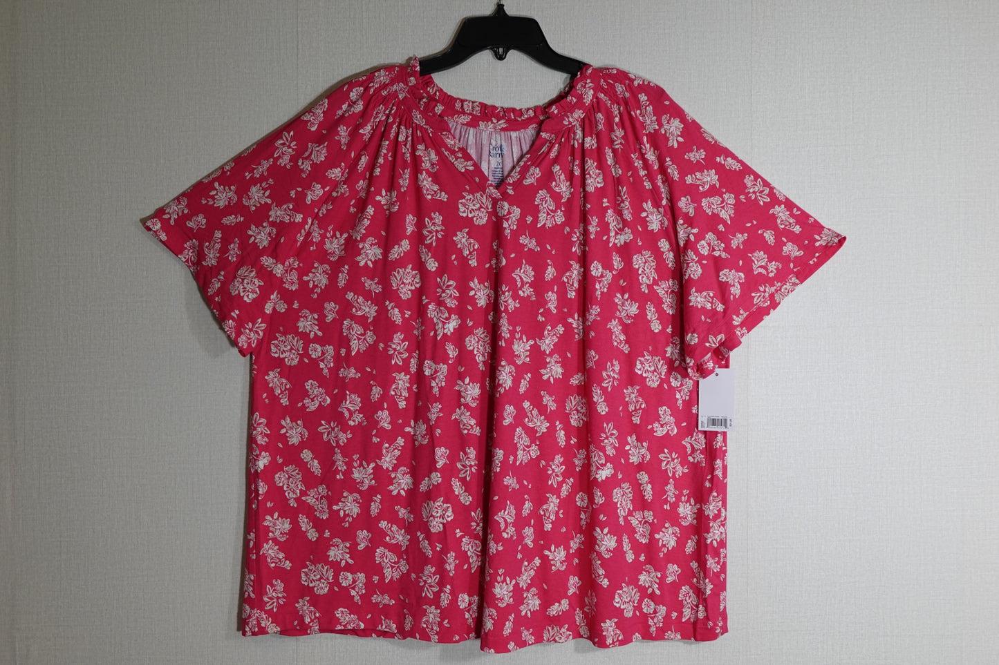 Croft & Barrow, NWT Short Sleeve Top, 2X