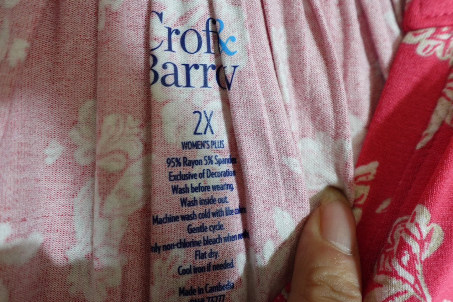 Croft & Barrow, NWT Short Sleeve Top, 2X