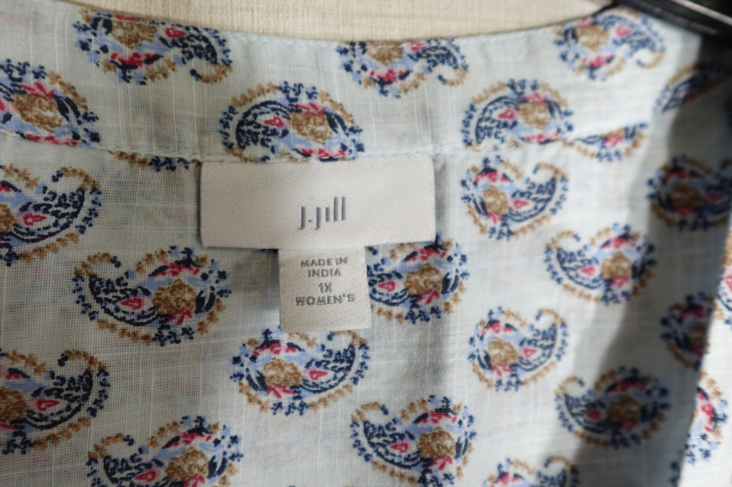 J. Jill, 3/4 SLEEVE TOP, XL/2X (1X)