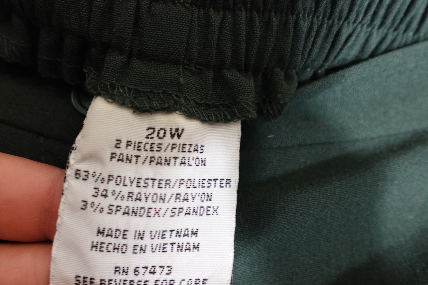 (No Label), Pants, 20W