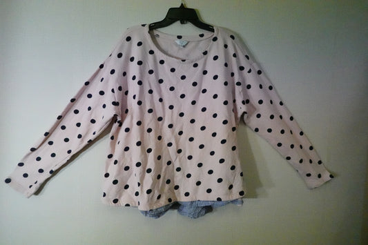 Crown & Ivy, Long Sleeves Top, 2X