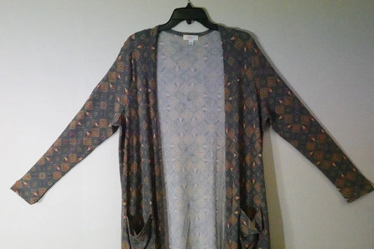LuLaRoe, Long Line Cardigan, Large Lularoe Long Line Cardigan More To Love Consignment