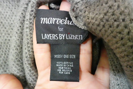 Layerz by lizden, Waterfall Cardigan, freesize