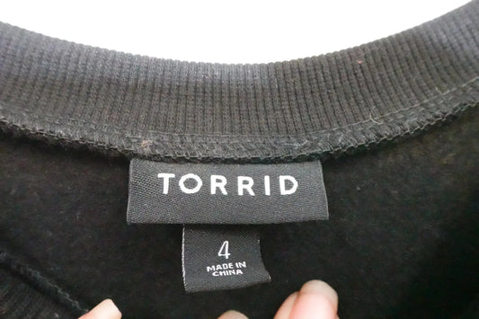 Torrid- supersoft, Long Sleeves Sweatshirt, 4X Torrid Long Sleeves Sweatshirt More To Love Consignment