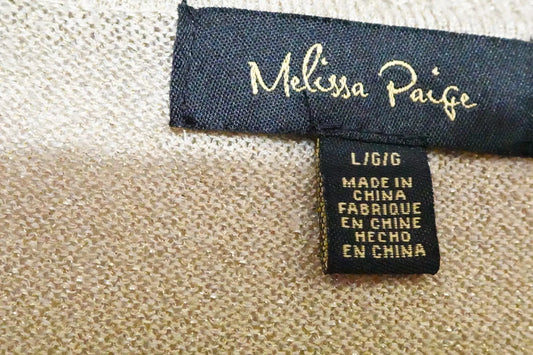Melissa Paige, Long Sleeves Top, large Melissa Paige Long Sleeves Top More To Love Consignment