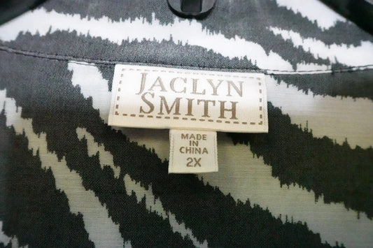 Jacklyn Smith, Long Sleeves Top, 2X Jacklyn Smith Long Sleeves Top More To Love Consignment