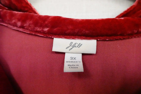 J Jill, Long Sleeves Top, 3X J. Jill Long Sleeves Top More To Love Consignment