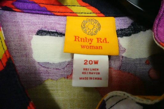 Ruby Rd., Jacket, 20W Ruby Rd Jacket More To Love Consignment