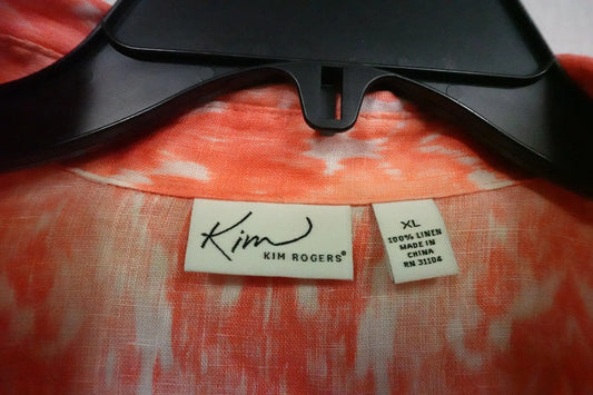 Kim Rogers, Long Sleeves Top, XL Kim rogers Long Sleeves Top More To Love Consignment