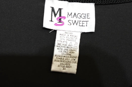 Maggie Sweet, Sleeveless Top, 3X Maggie Sweet Sleeveless Top More To Love Consignment