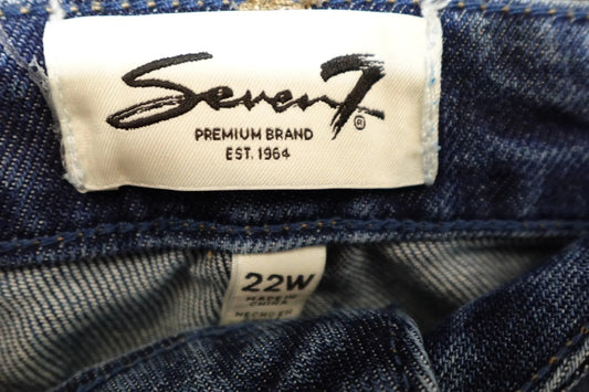 Seven7, New Jeans Loose Straight, 22W Seven7 New Jeans Loose Straight More To Love Consignment