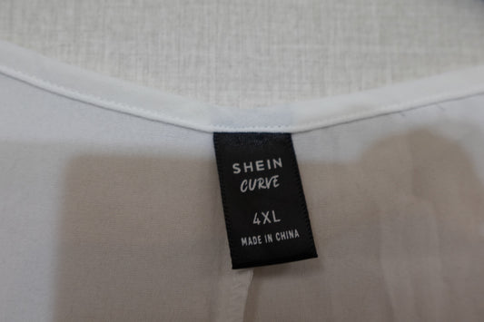 SHEIN, T-Shirt Shorts Sleeve, 4X