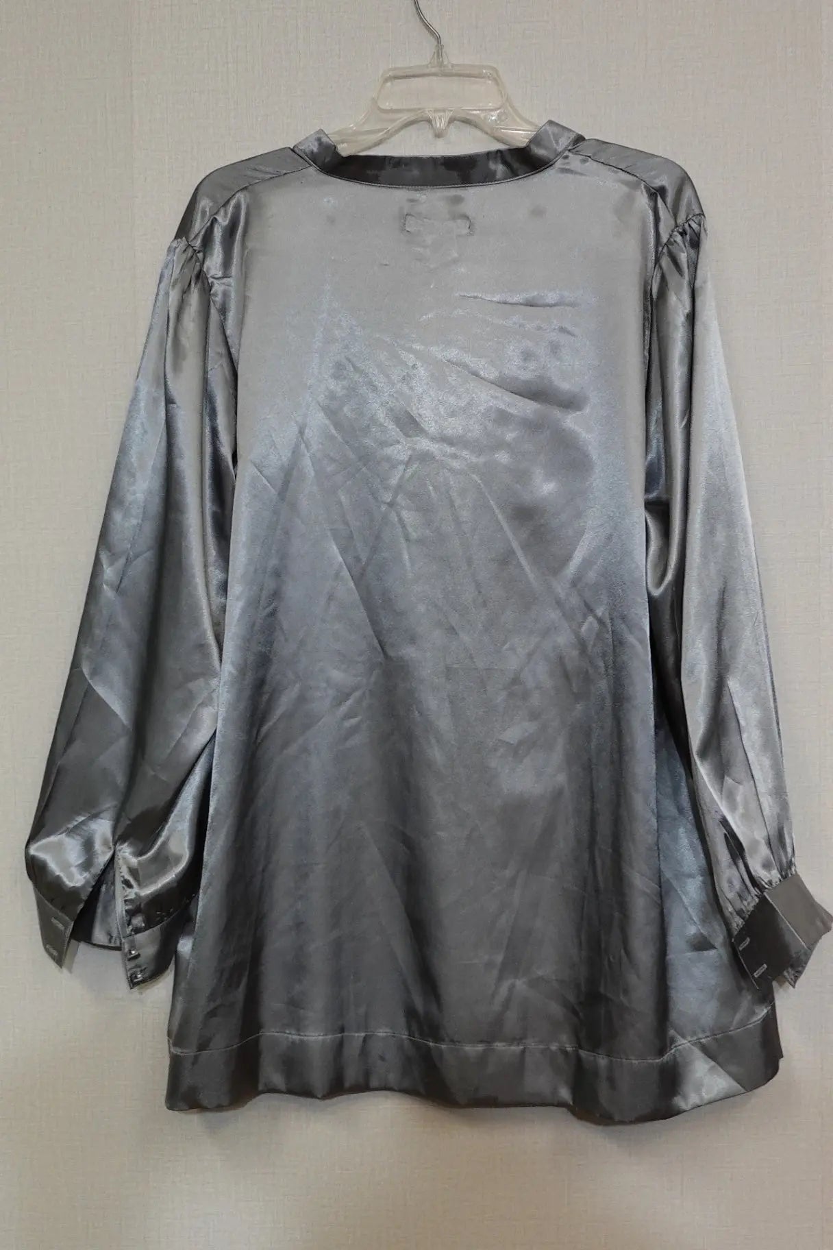 Woman Within, Long Sleeves Top, 16/18 (1X) Woman Within Long Sleeves Top More To Love Consignment
