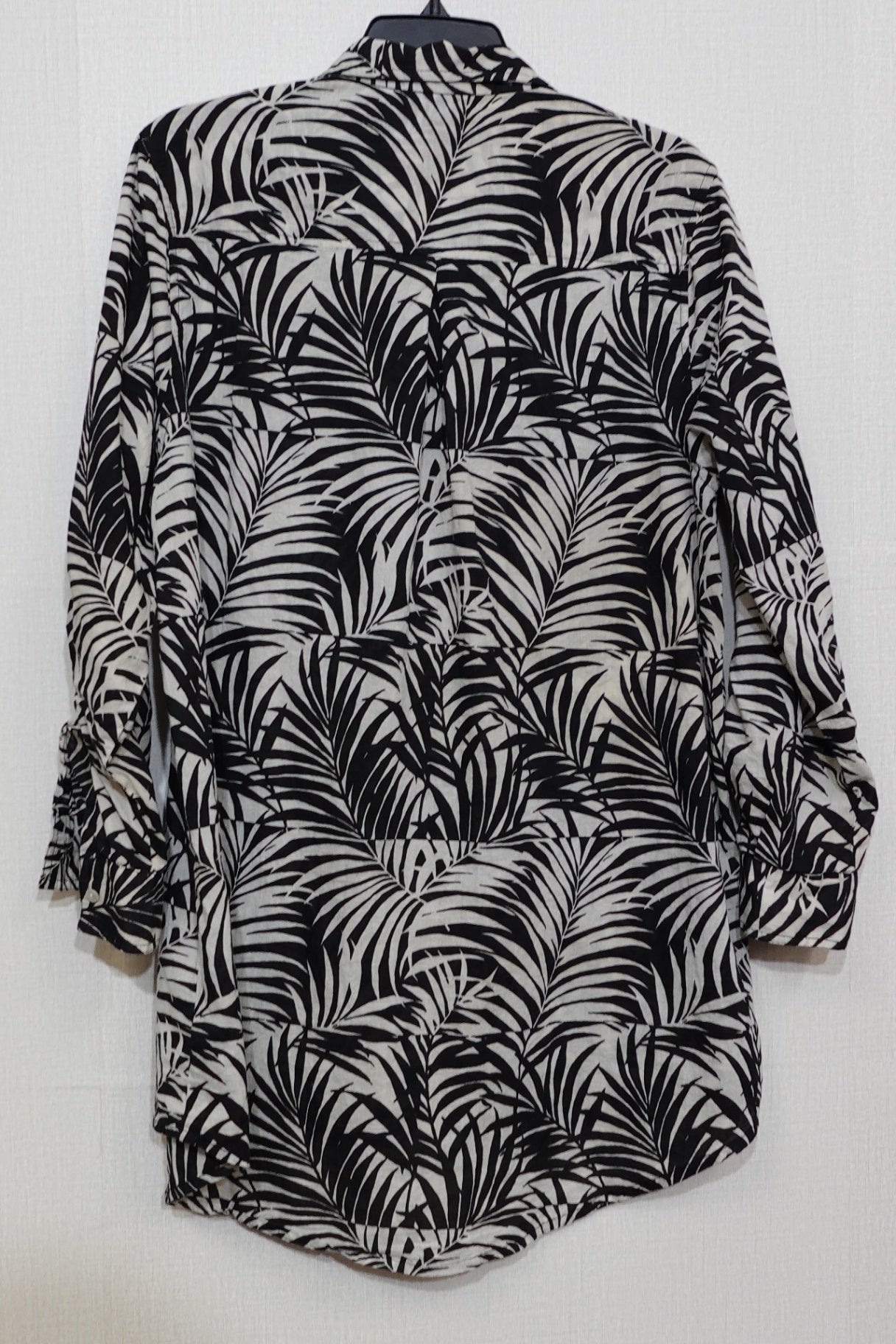 True Destinations, 3/4 Sleeve Button Down Top, Large