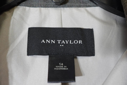 ANN TAYLOR, Blazer, Size 14 ANN TAYLOR Blazer More To Love Consignment