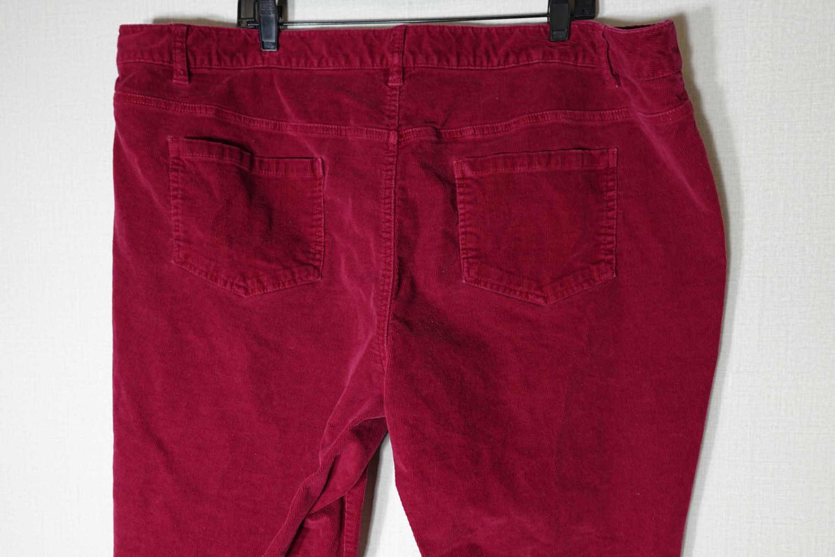 CJ Banks, Corduroy Jeans, Size 24W
