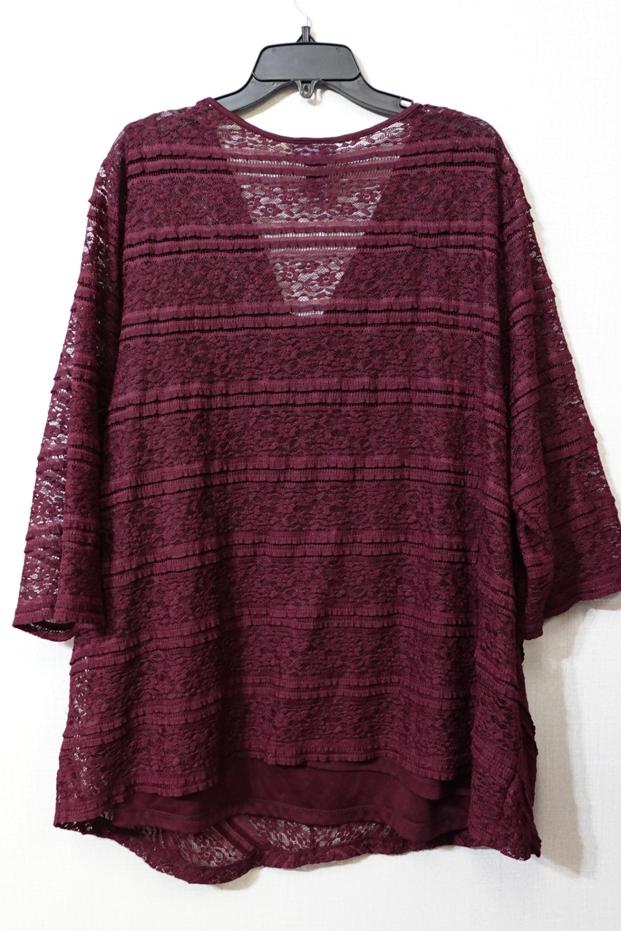 CATHERINES, 3/4 SLEEVE TOP, Size 26/28W