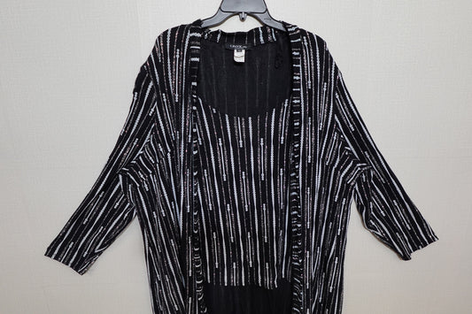 Onyx Nite, Long Sleeves Top, Size 4X