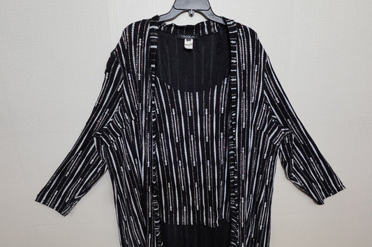 Onyx Nite, Long Sleeves Top, Size 4X