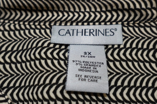 Catherines, 3/4 sleeve top, Size 26/28 Catherines 3/4 sleeve top More To Love Consignment