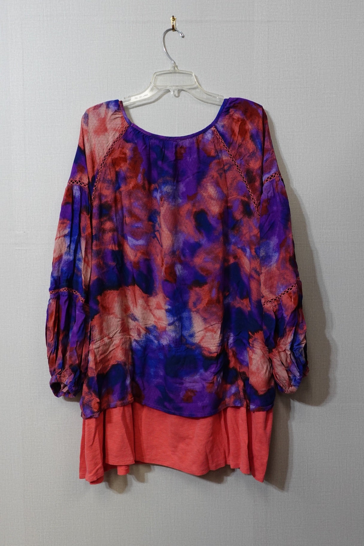 TERRA & SKY, Long Sleeves Top, Size 28W/30W (4X)