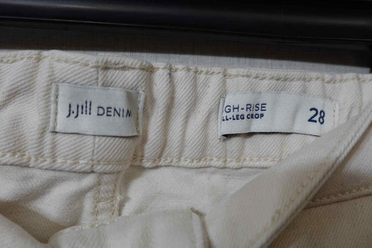 J. .Jill, Jeans Mid-rise Full-Leg Crop, Size 28