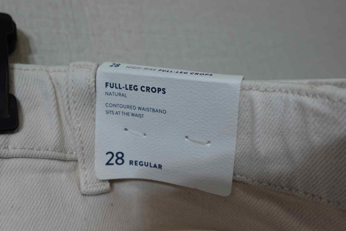 J. .Jill, Jeans Mid-rise Full-Leg Crop, Size 28