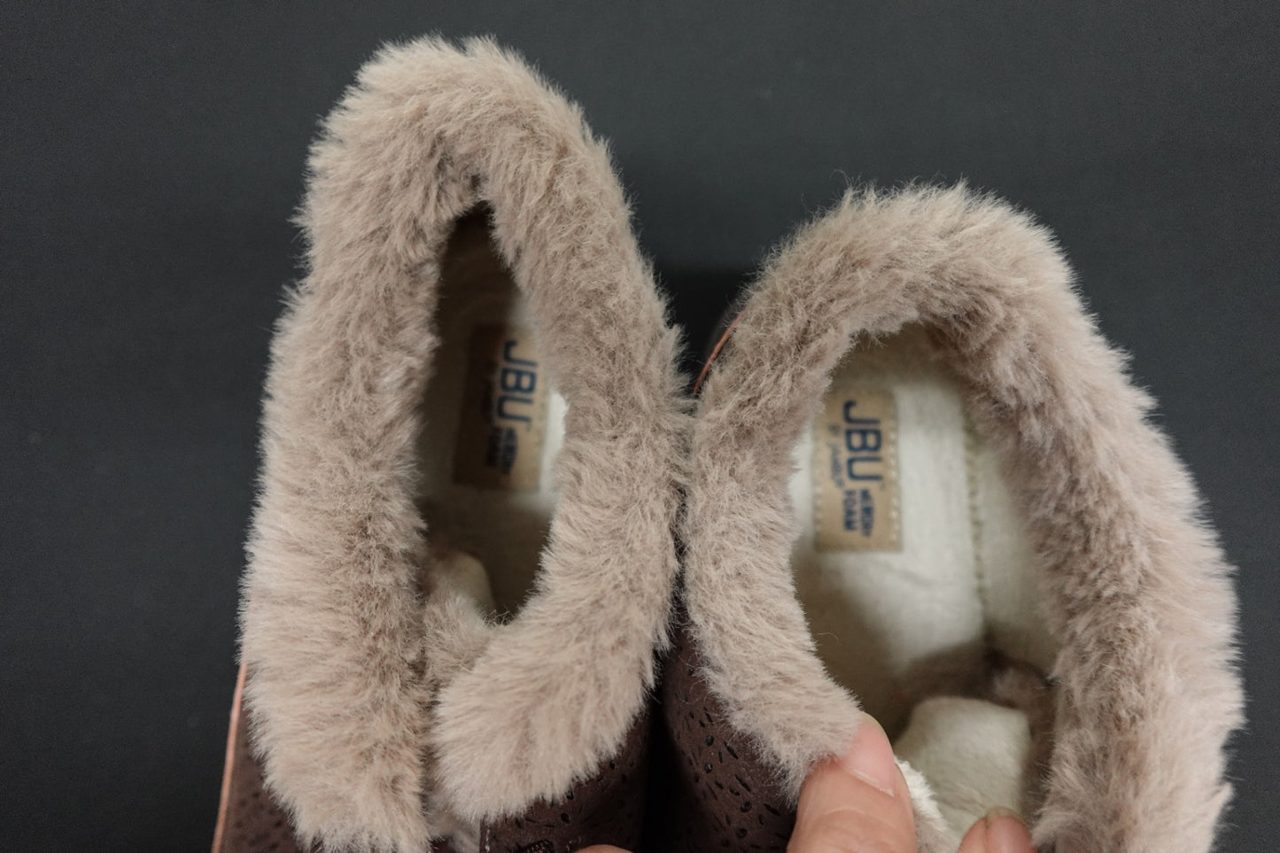 JBU, Lined Slip-On Shoes, Size 10