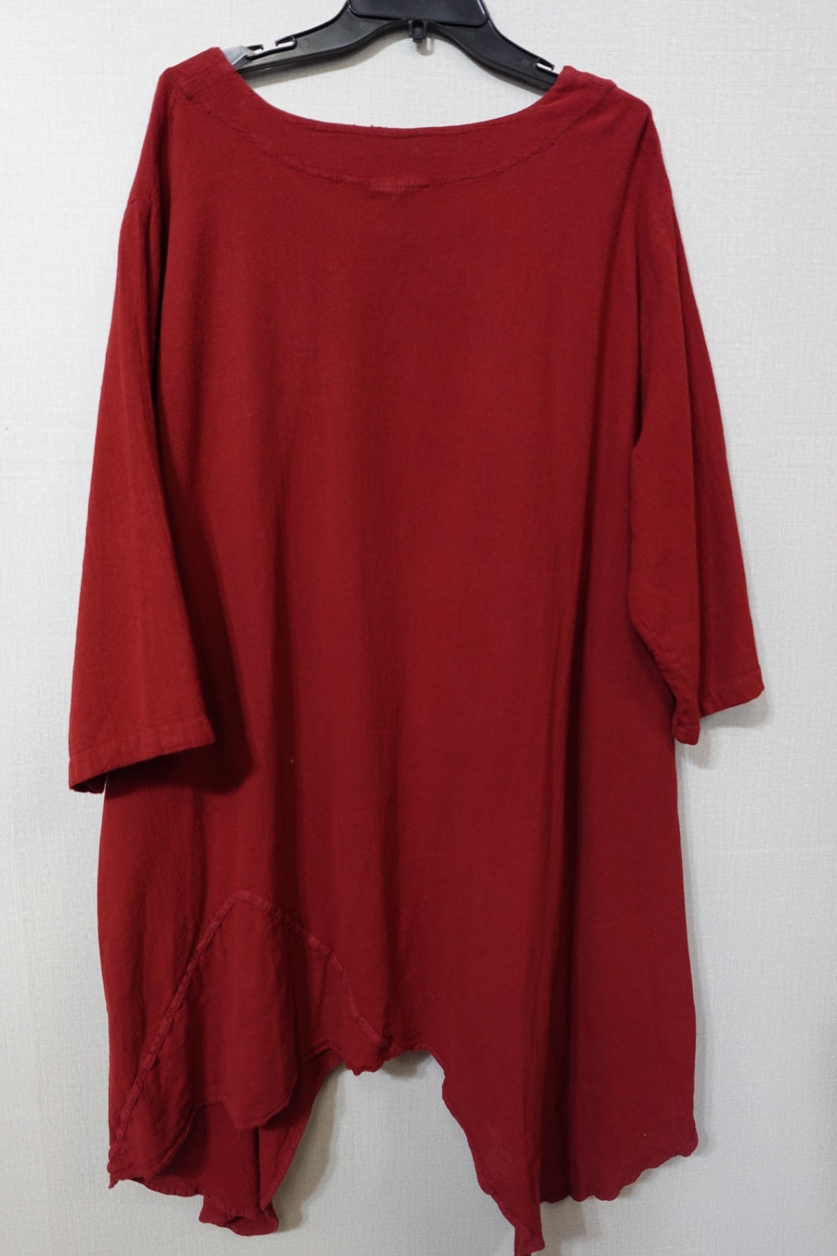 Cotton Ways, 1/2 Sleeve Tunic Short Dress, Size 4X