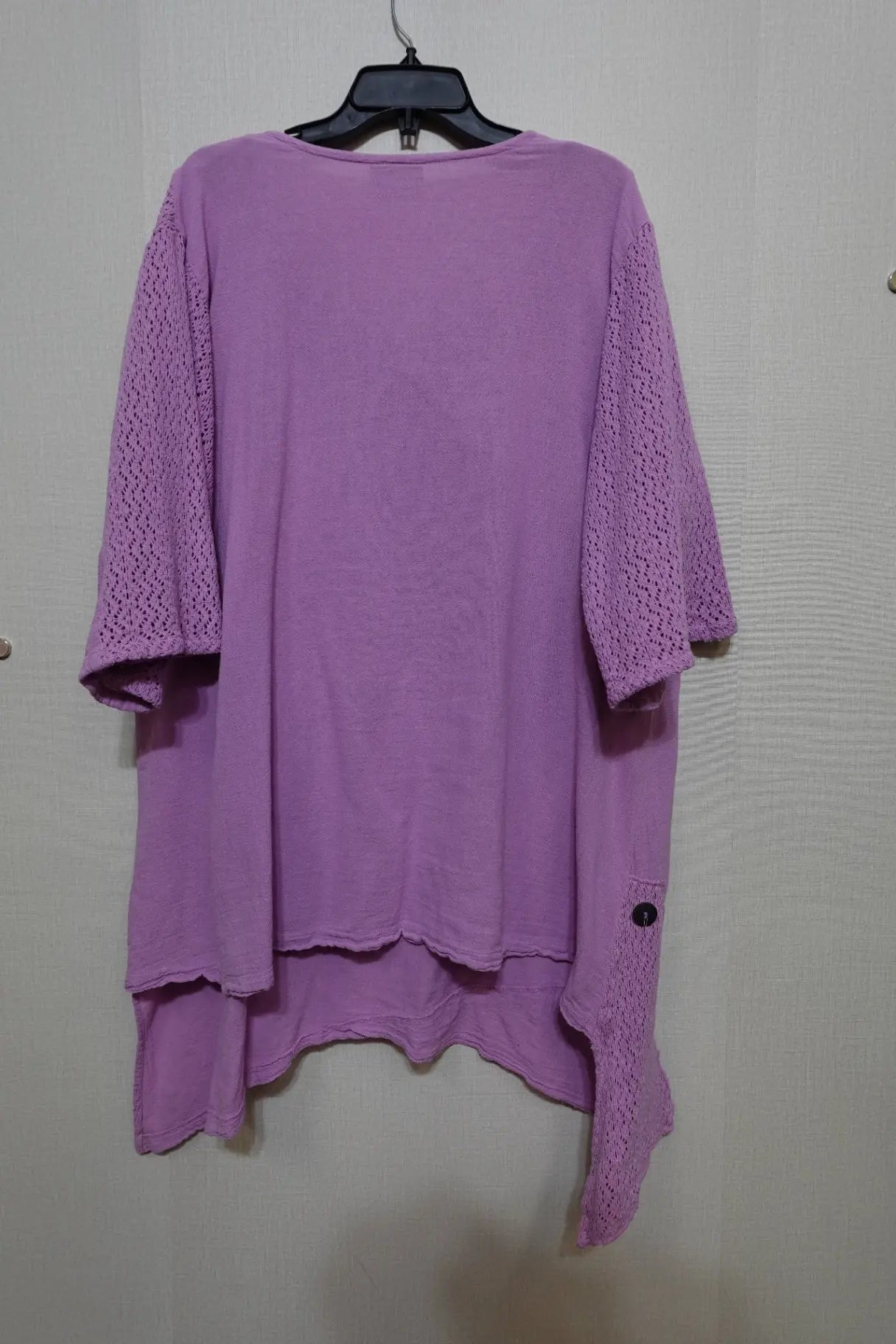 Cotton ways, Short Sleeve Tunic , Size 3X Cotton Ways Short Sleeve Tunic More To Love Consignment