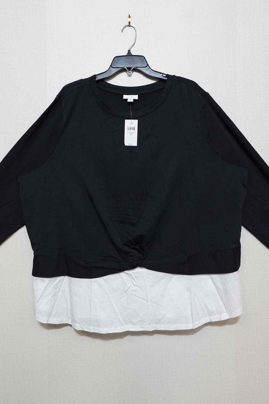 J. Jill, New Long Sleeve Top, Size 3X
