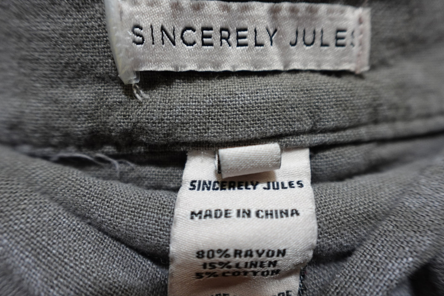 Sincerely Jules, Cropped Pants , Size XL