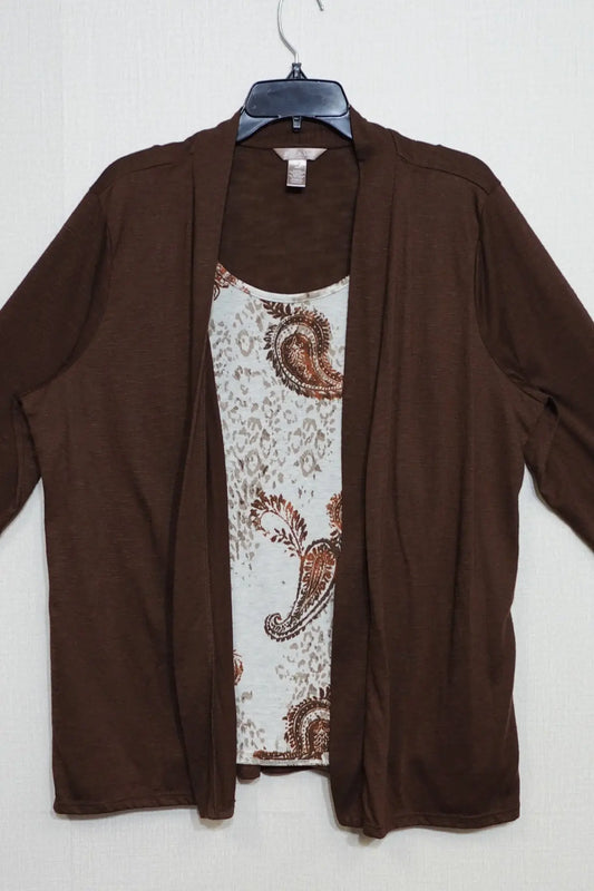 White Stag, 3/4 Sleeve Top, Size 20 White Stag 3/4 Sleeve Top More To Love Consignment
