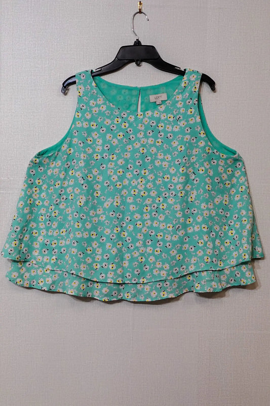 Loft Outlet, Sleeveless Top, Size XL Loft Outlet Sleeveless Top More To Love Consignment
