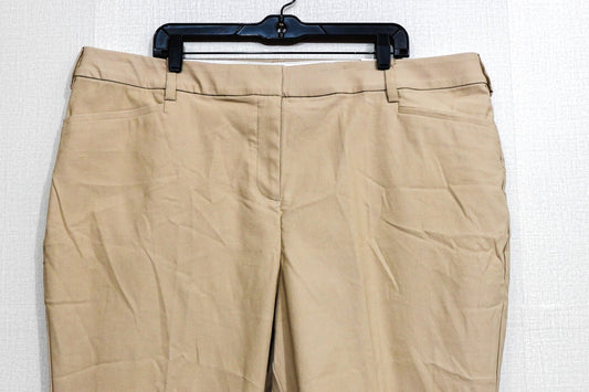 Lane Bryant, New Pants Mid-rise Slim Capri, Size 22