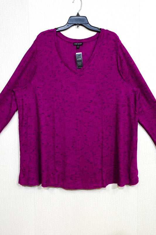 Lane Bryant, New Long Sleeves Swing Top, Size 26/28