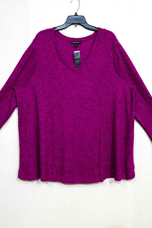 Lane Bryant, New Long Sleeves Swing Top, Size 26/28