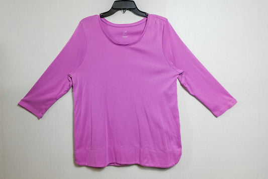 J Jill, 3/4 Sleeve Top, Size Large J Jill 3/4 Sleeve Top More To Love Consignment